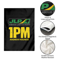 1PM Andrew Holness Garden Flag Support JLP Jamaica Labour Party - Wonder Print Shop