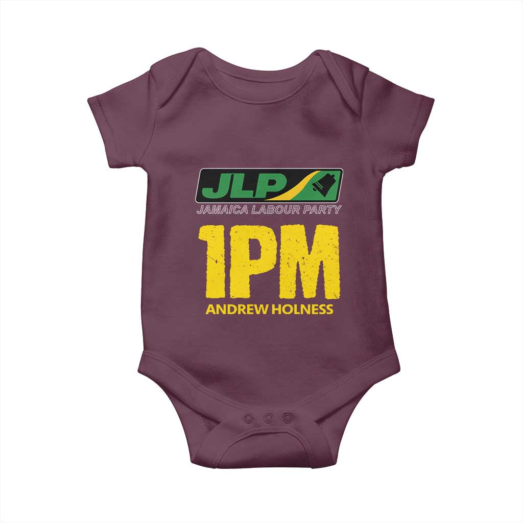 1PM Andrew Holness Baby Onesie Support JLP Jamaica Labour Party - Wonder Print Shop