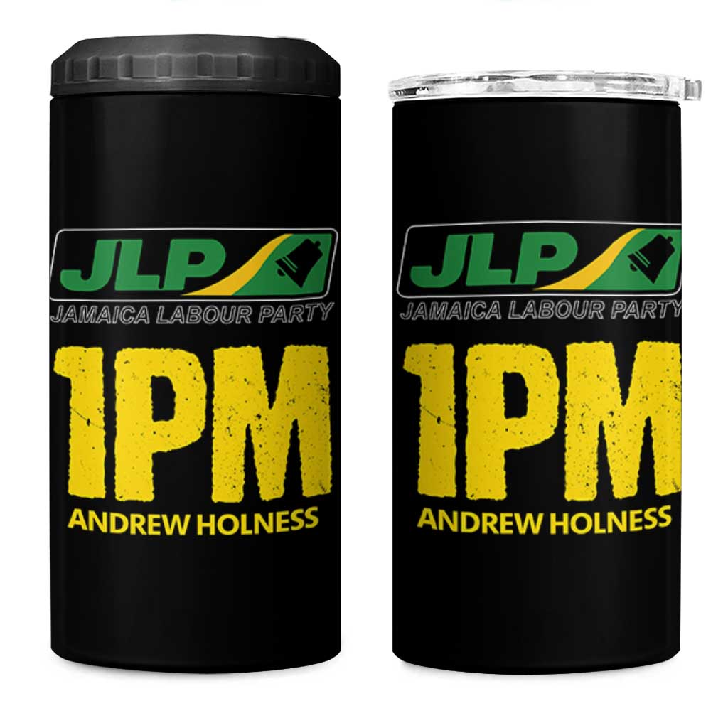 1PM Andrew Holness 4 in 1 Can Cooler Tumbler Support JLP Jamaica Labour Party - Wonder Print Shop