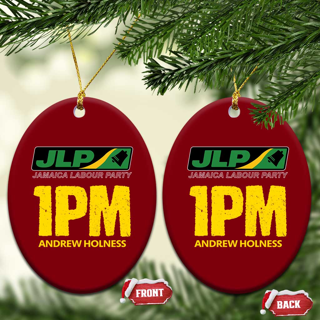 1PM Andrew Holness Ceramic Ornament Support JLP Jamaica Labour Party - Wonder Print Shop
