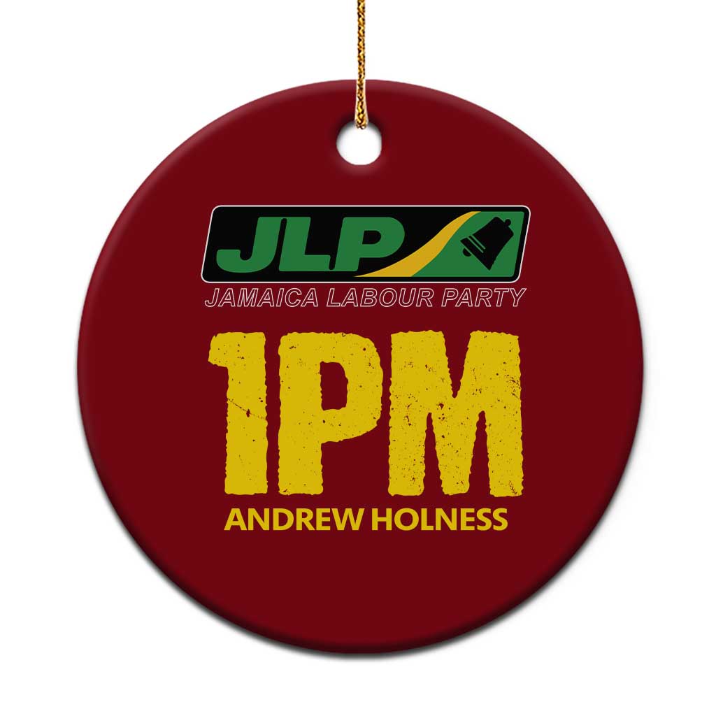 1PM Andrew Holness Ceramic Ornament Support JLP Jamaica Labour Party - Wonder Print Shop