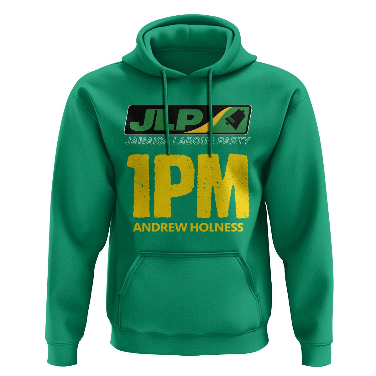 1PM Andrew Holness Hoodie Support JLP Jamaica Labour Party - Wonder Print Shop