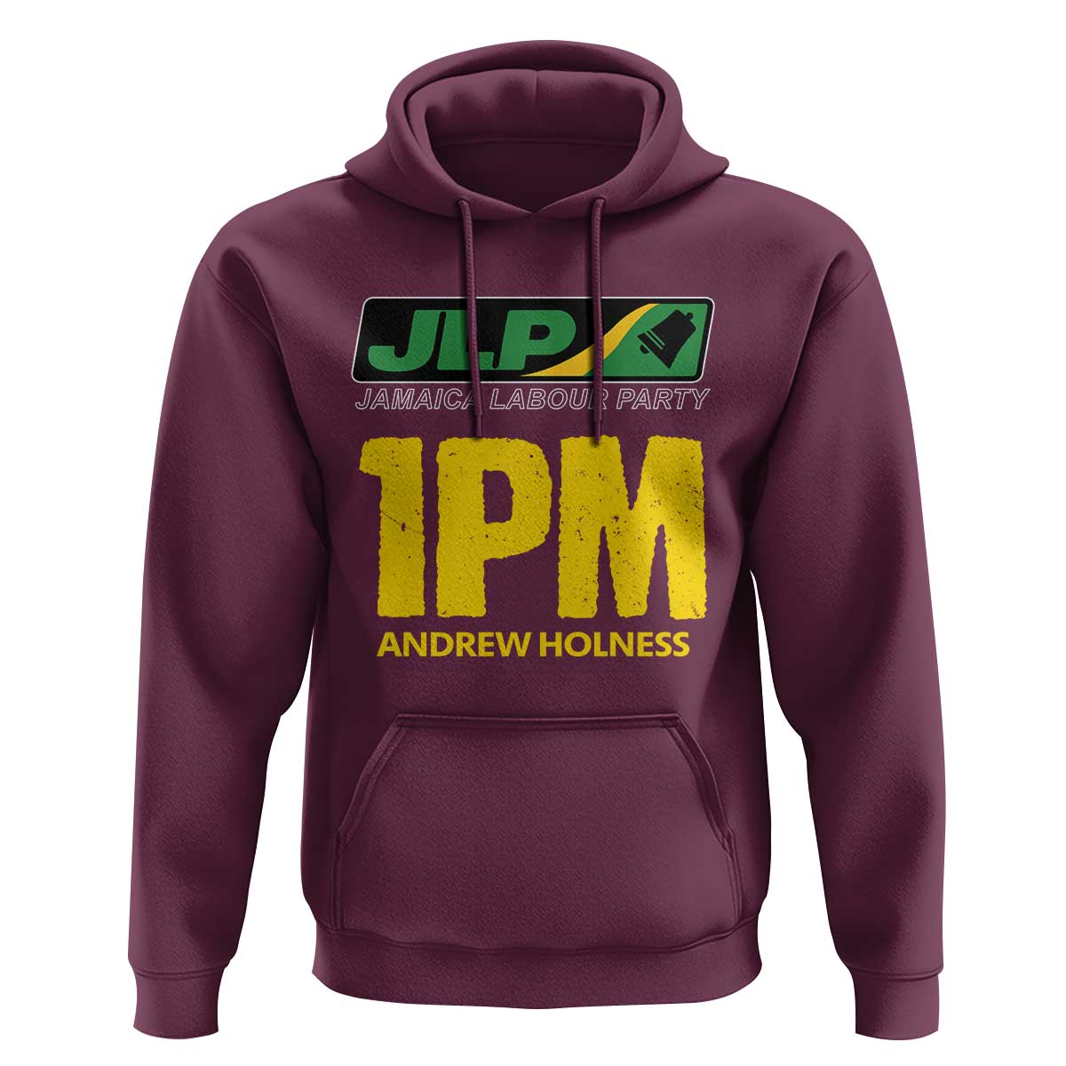1PM Andrew Holness Hoodie Support JLP Jamaica Labour Party - Wonder Print Shop