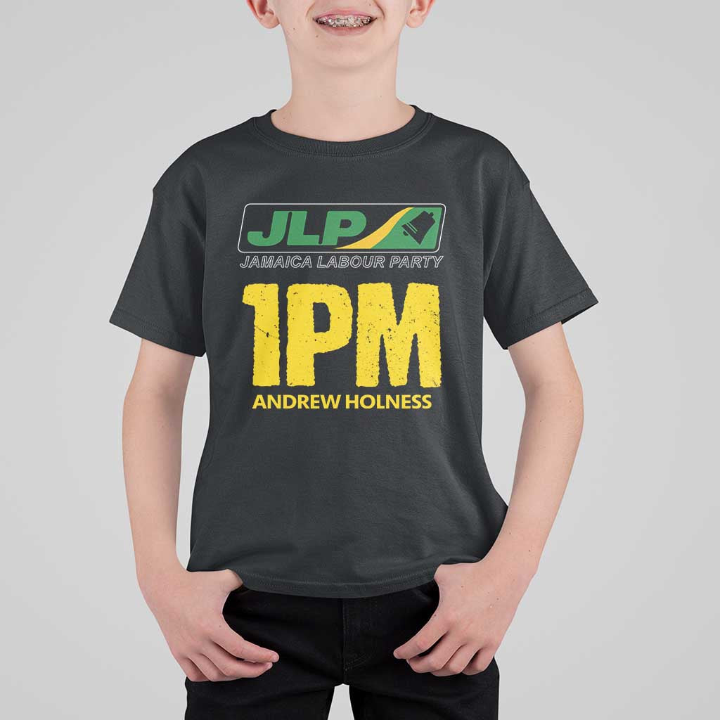 1PM Andrew Holness T Shirt For Kid Support JLP Jamaica Labour Party - Wonder Print Shop