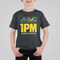1PM Andrew Holness T Shirt For Kid Support JLP Jamaica Labour Party - Wonder Print Shop