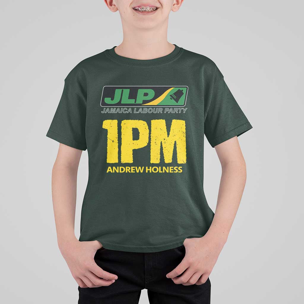 1PM Andrew Holness T Shirt For Kid Support JLP Jamaica Labour Party - Wonder Print Shop