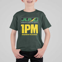 1PM Andrew Holness T Shirt For Kid Support JLP Jamaica Labour Party - Wonder Print Shop