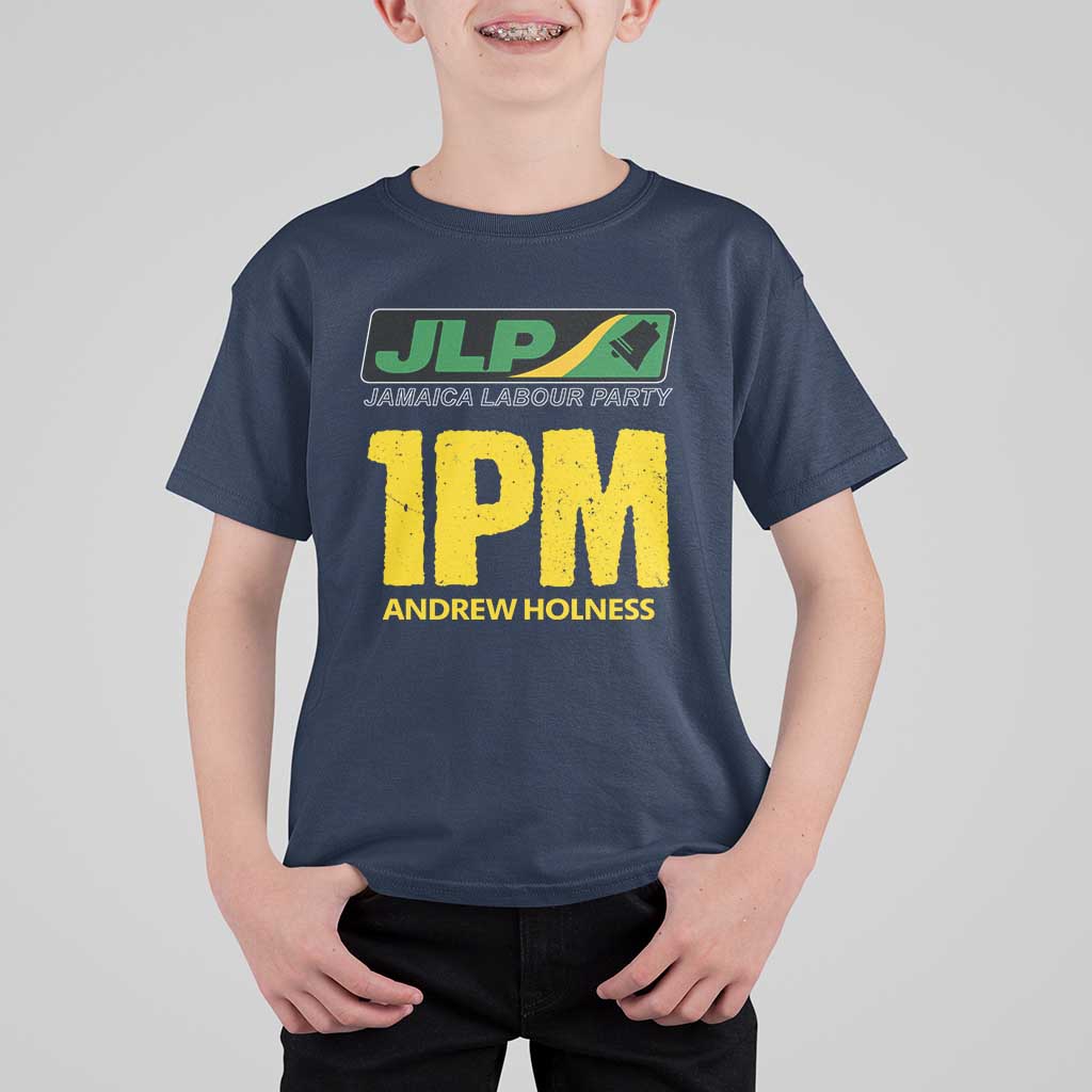 1PM Andrew Holness T Shirt For Kid Support JLP Jamaica Labour Party - Wonder Print Shop