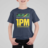 1PM Andrew Holness T Shirt For Kid Support JLP Jamaica Labour Party - Wonder Print Shop