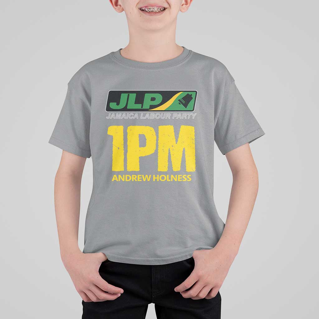 1PM Andrew Holness T Shirt For Kid Support JLP Jamaica Labour Party - Wonder Print Shop