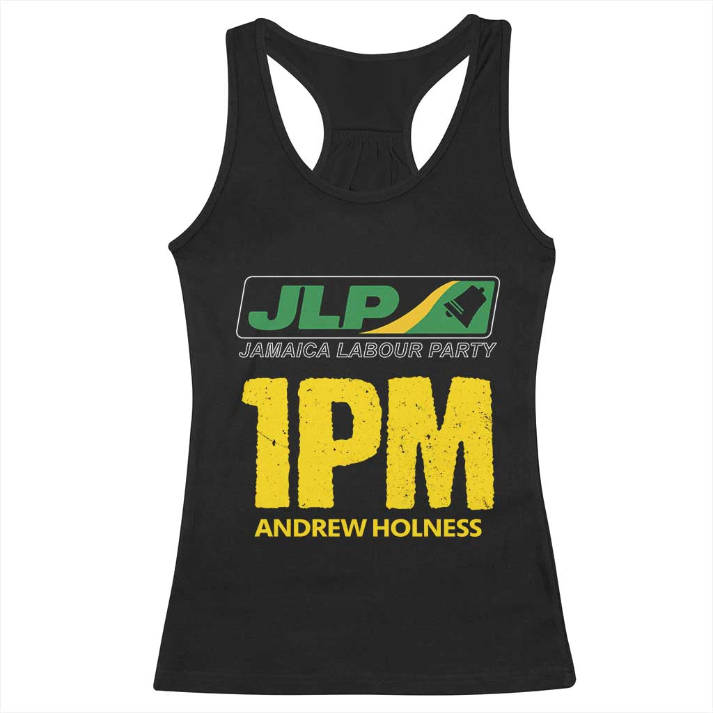 1PM Andrew Holness Racerback Tank Top Support JLP Jamaica Labour Party - Wonder Print Shop