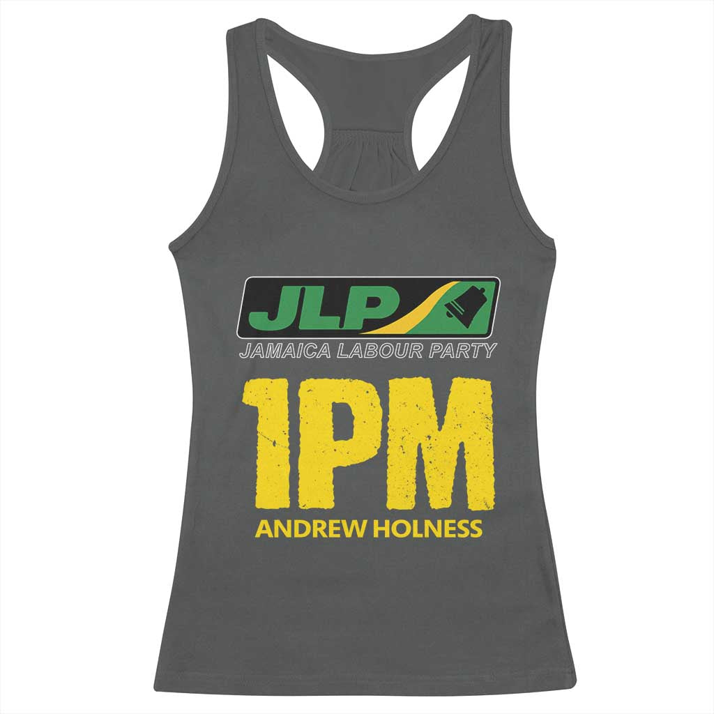 1PM Andrew Holness Racerback Tank Top Support JLP Jamaica Labour Party - Wonder Print Shop