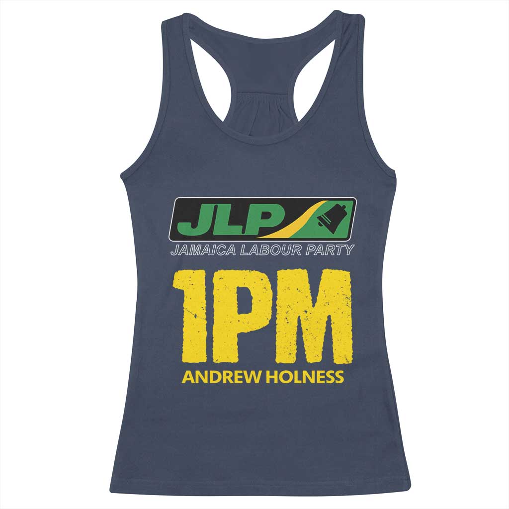 1PM Andrew Holness Racerback Tank Top Support JLP Jamaica Labour Party - Wonder Print Shop