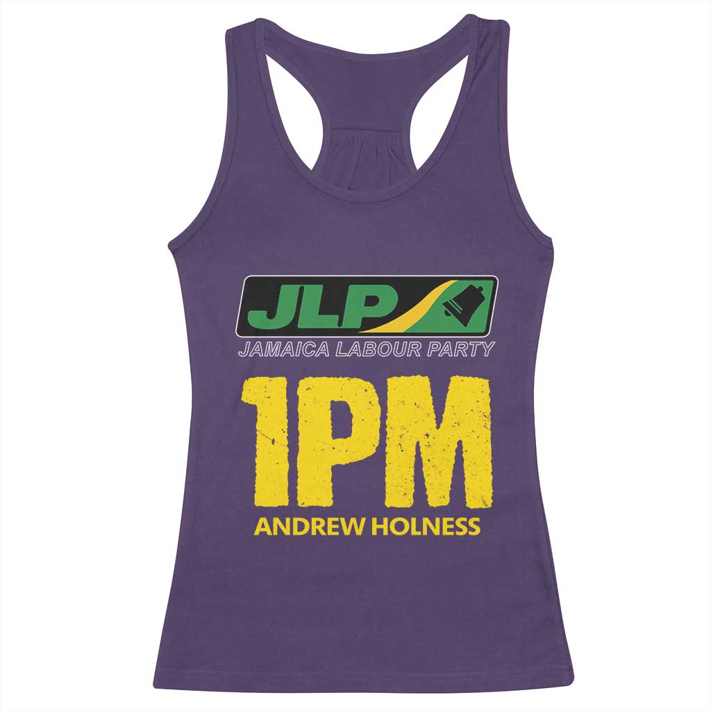 1PM Andrew Holness Racerback Tank Top Support JLP Jamaica Labour Party - Wonder Print Shop