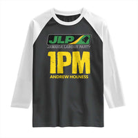 1PM Andrew Holness Raglan Shirt Support JLP Jamaica Labour Party - Wonder Print Shop