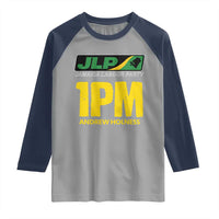 1PM Andrew Holness Raglan Shirt Support JLP Jamaica Labour Party - Wonder Print Shop