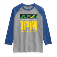 1PM Andrew Holness Raglan Shirt Support JLP Jamaica Labour Party - Wonder Print Shop