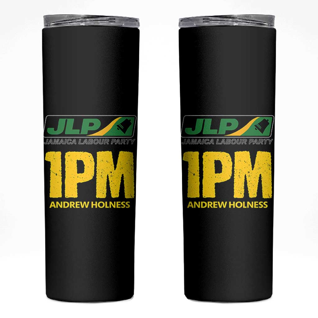 1PM Andrew Holness Skinny Tumbler Support JLP Jamaica Labour Party - Wonder Print Shop
