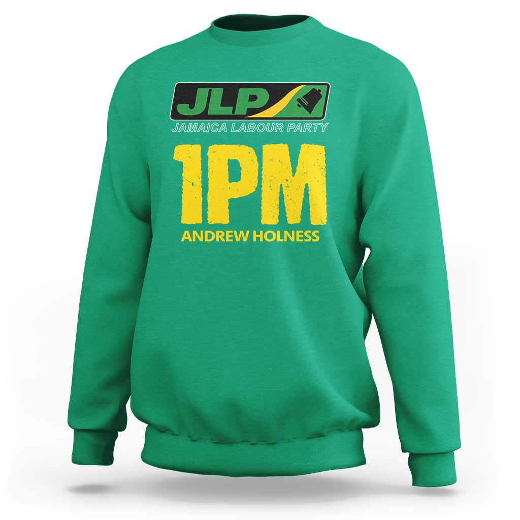 1PM Andrew Holness Sweatshirt Support JLP Jamaica Labour Party - Wonder Print Shop