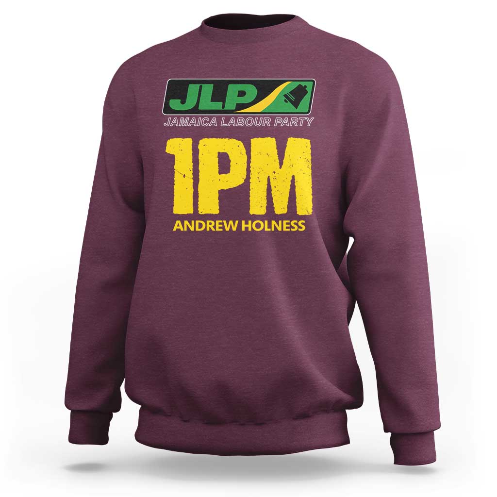 1PM Andrew Holness Sweatshirt Support JLP Jamaica Labour Party - Wonder Print Shop