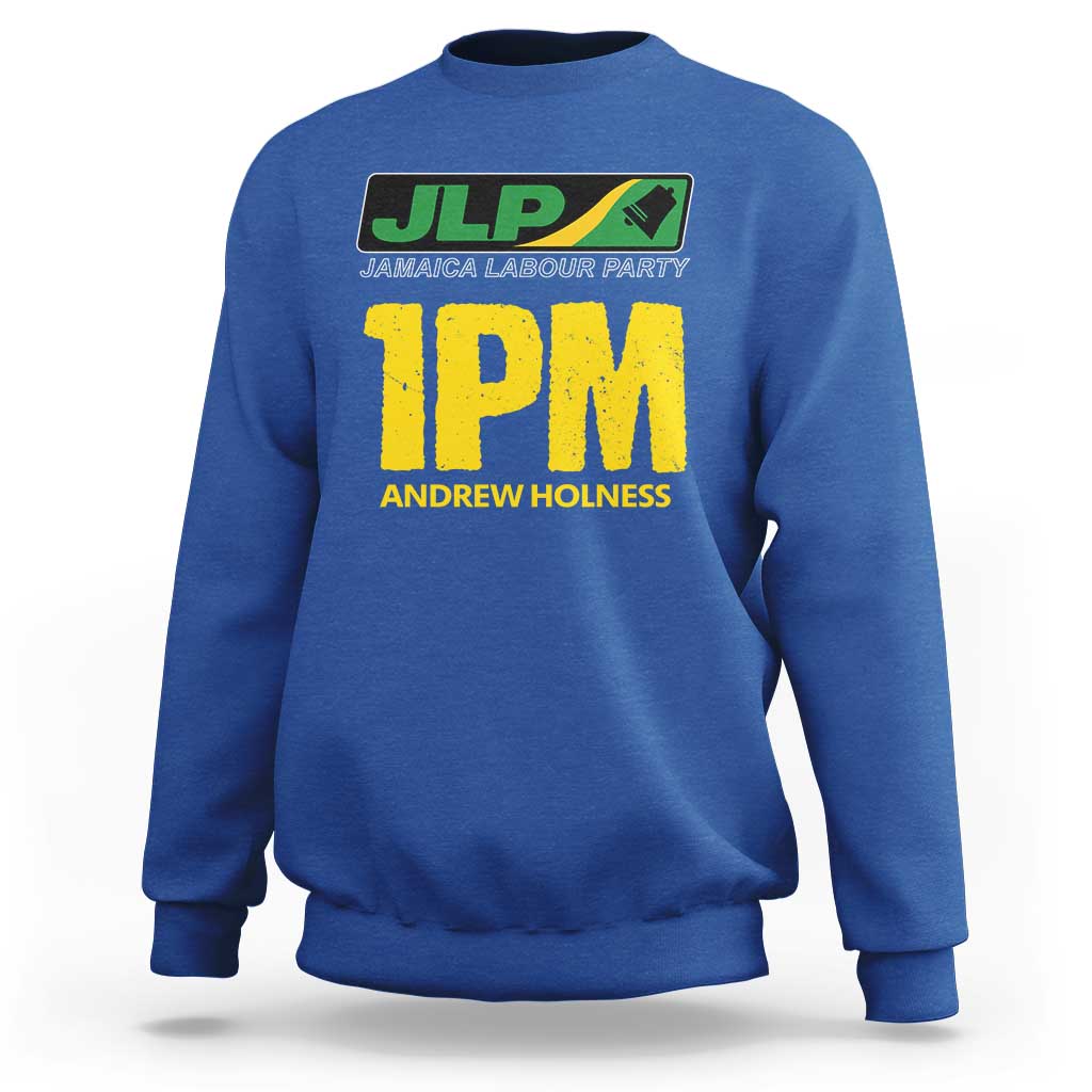 1PM Andrew Holness Sweatshirt Support JLP Jamaica Labour Party - Wonder Print Shop