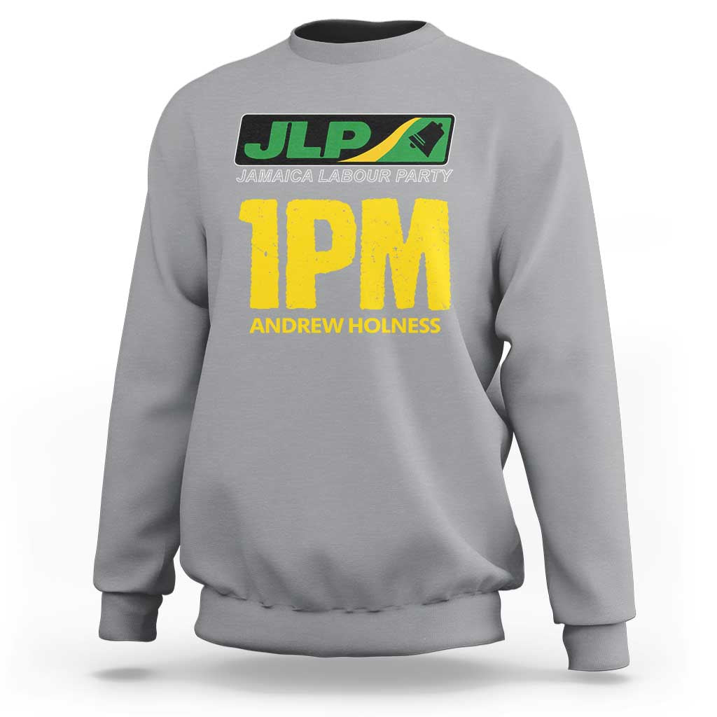 1PM Andrew Holness Sweatshirt Support JLP Jamaica Labour Party - Wonder Print Shop
