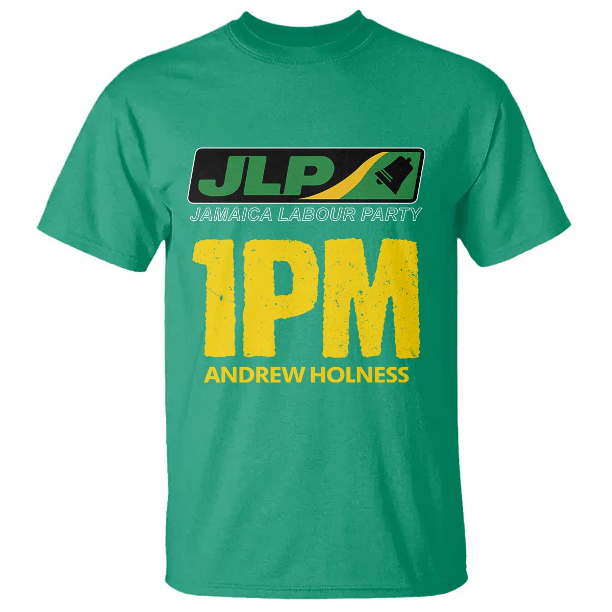 1PM Andrew Holness T Shirt Support JLP Jamaica Labour Party - Wonder Print Shop