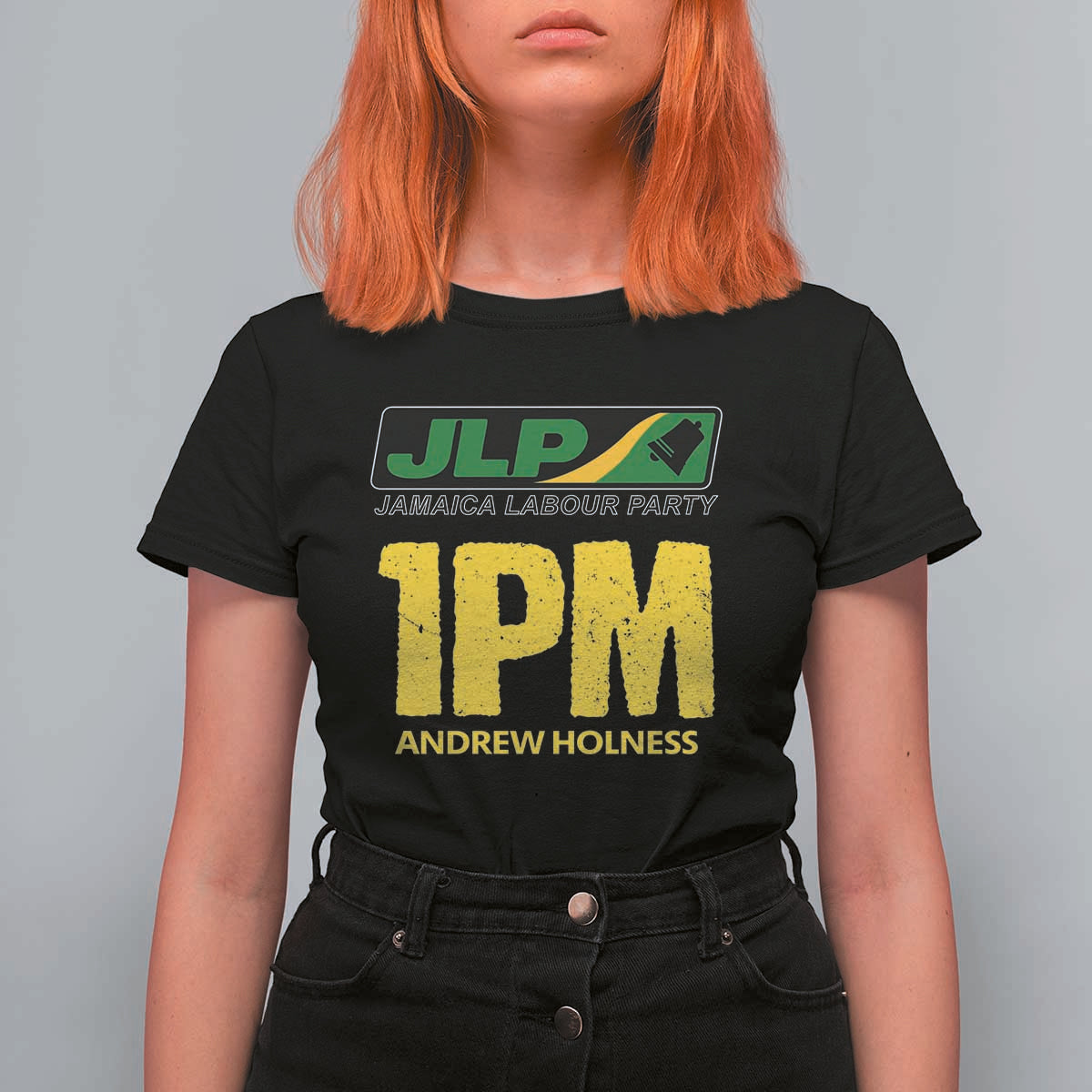 1PM Andrew Holness T Shirt For Women Support JLP Jamaica Labour Party - Wonder Print Shop