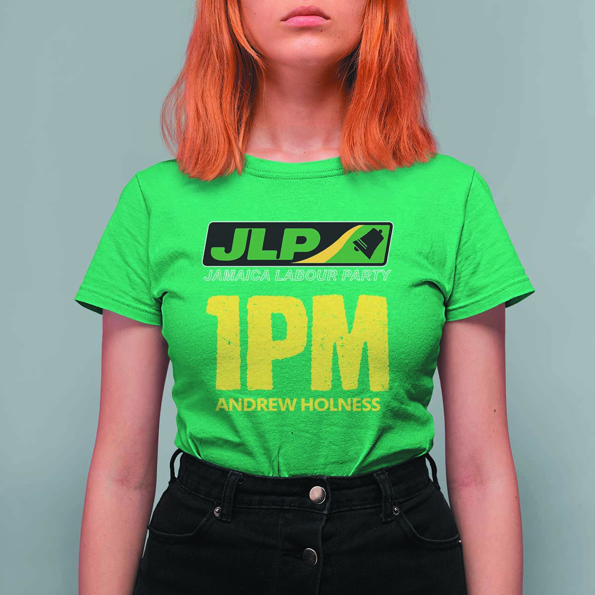 1PM Andrew Holness T Shirt For Women Support JLP Jamaica Labour Party - Wonder Print Shop