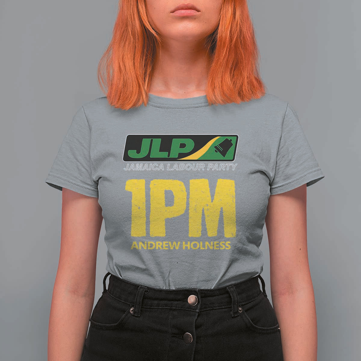 1PM Andrew Holness T Shirt For Women Support JLP Jamaica Labour Party - Wonder Print Shop