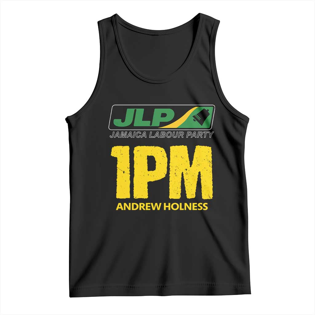 1PM Andrew Holness Tank Top Support JLP Jamaica Labour Party - undefined