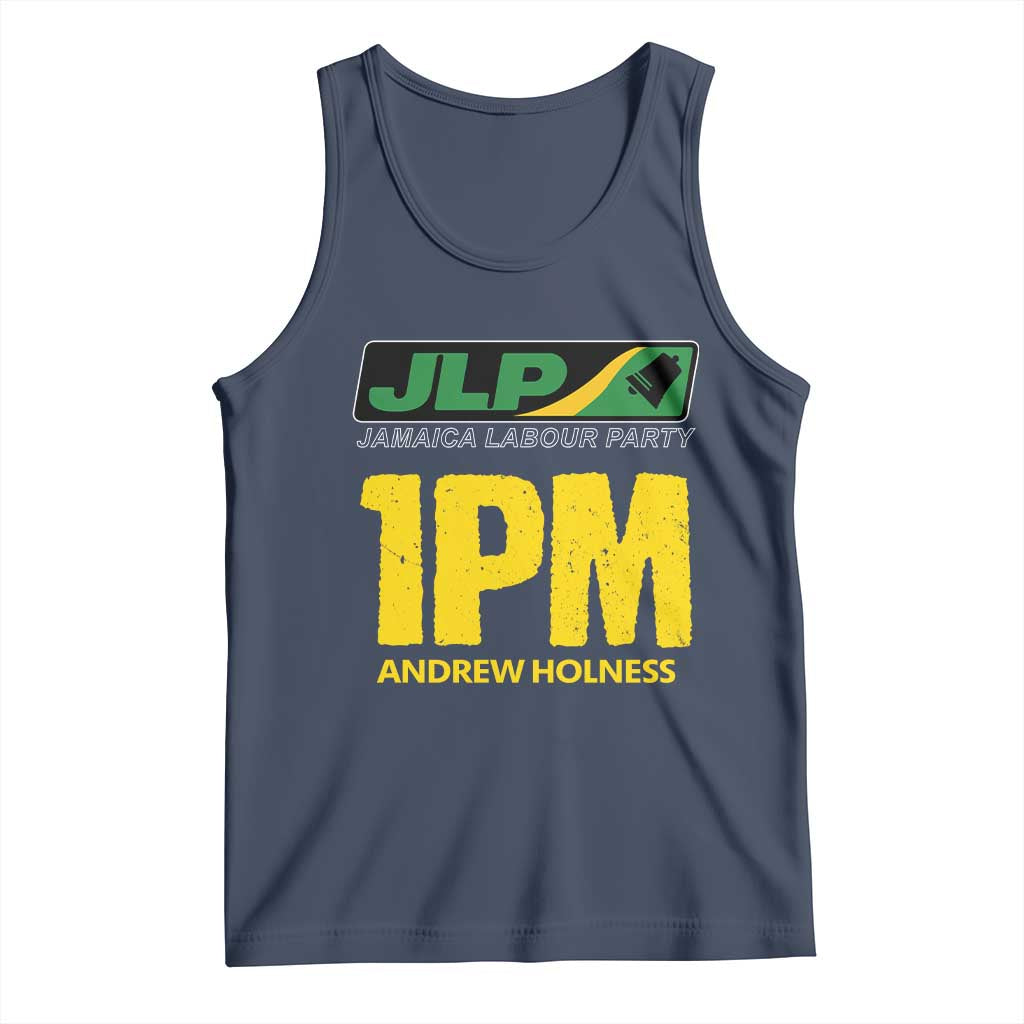 1PM Andrew Holness Tank Top Support JLP Jamaica Labour Party - undefined