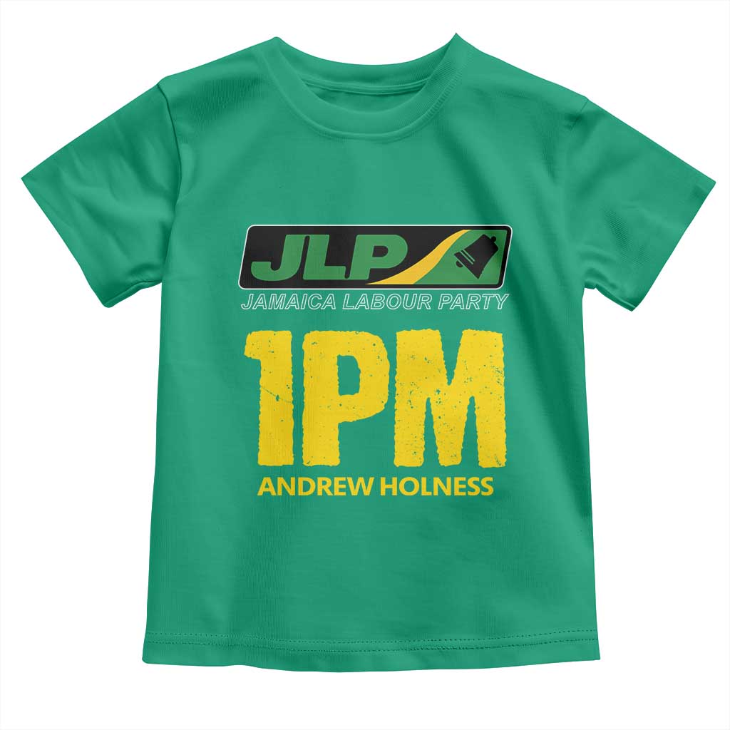 1PM Andrew Holness Toddler T Shirt Support JLP Jamaica Labour Party - Wonder Print Shop
