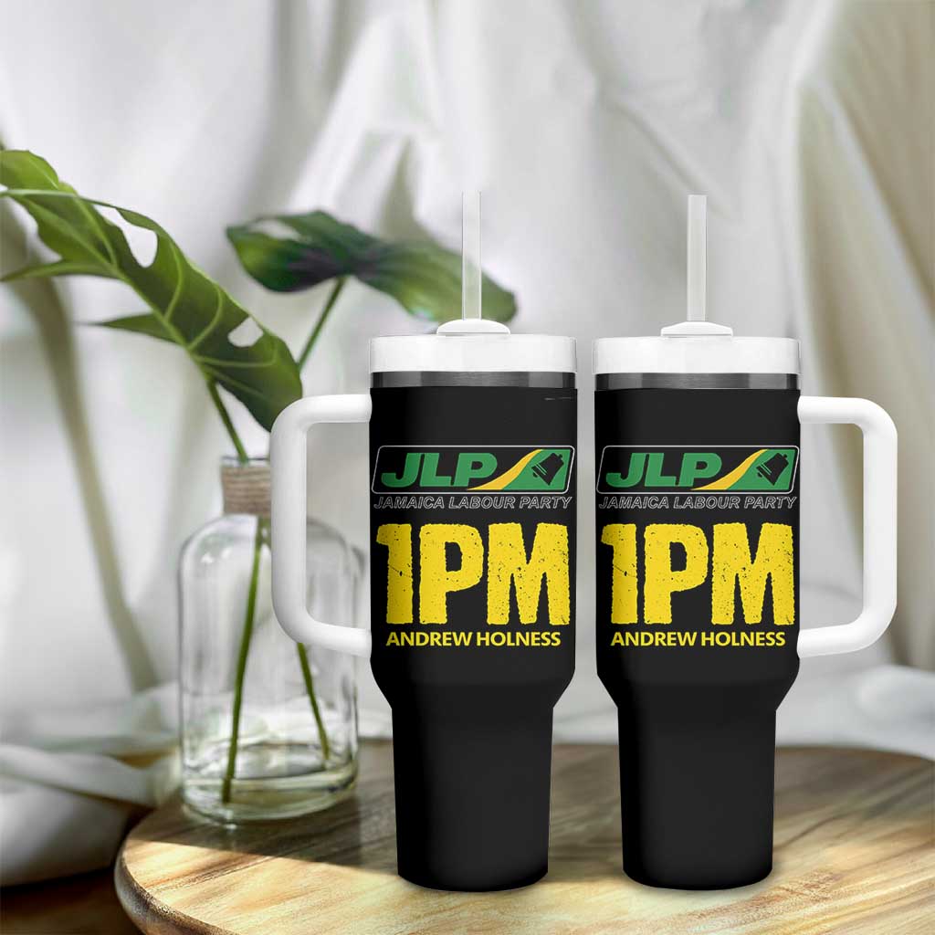 1PM Andrew Holness Tumbler With Handle Support JLP Jamaica Labour Party - Wonder Print Shop