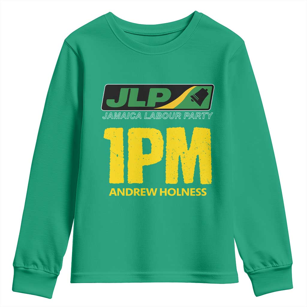 1PM Andrew Holness Youth Sweatshirt Support JLP Jamaica Labour Party - Wonder Print Shop