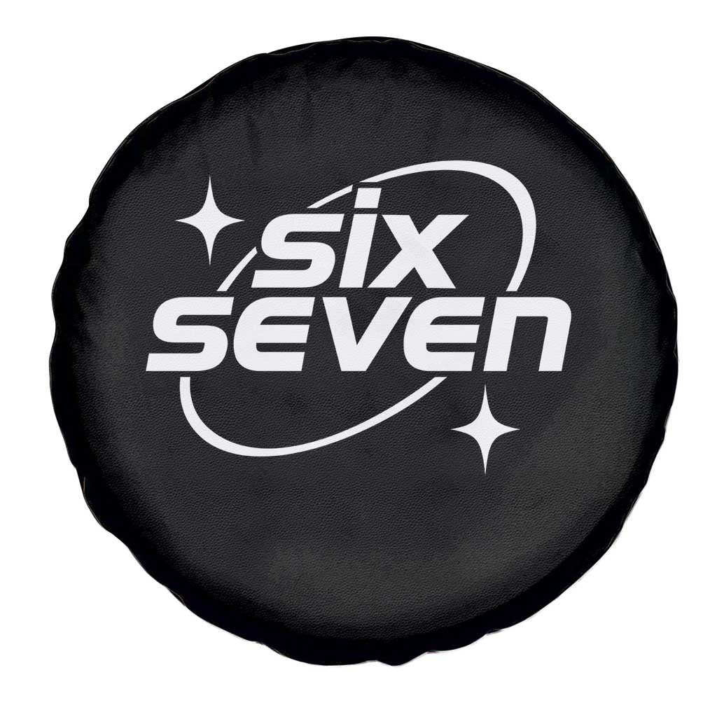 Funny Six Seven Spare Tire Cover Cool 67 Meme Y2K Gen Alpha Slang - Wonder Print Shop