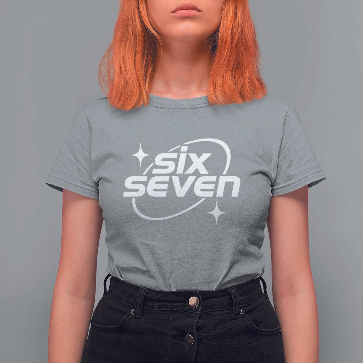 Funny Six Seven T Shirt For Women Cool 67 Meme Y2K Gen Alpha Slang - Wonder Print Shop