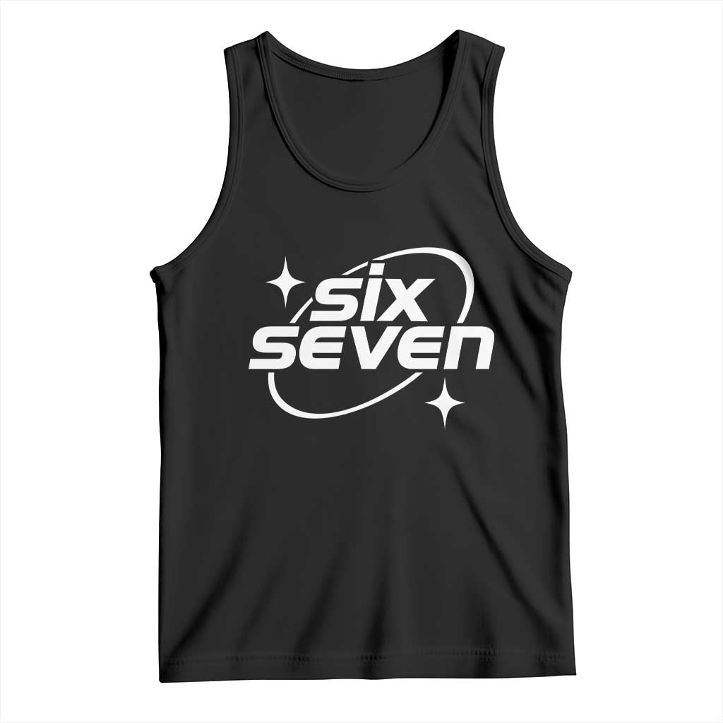 Funny Six Seven Tank Top Cool 67 Meme Y2K Gen Alpha Slang - Wonder Print Shop