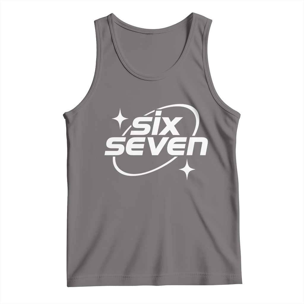 Funny Six Seven Tank Top Cool 67 Meme Y2K Gen Alpha Slang - Wonder Print Shop