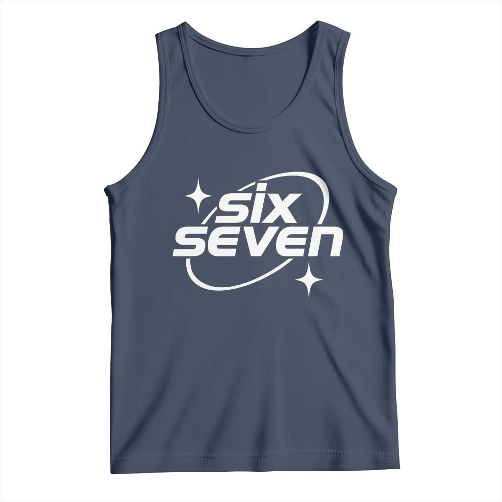 Funny Six Seven Tank Top Cool 67 Meme Y2K Gen Alpha Slang - Wonder Print Shop