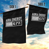 Funny Aura Energy at 67 Garden Flag Six Seven Viral Meme 6 7 Gen Alpha Slang - Wonder Print Shop