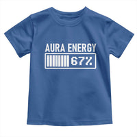 Funny Aura Energy at 67 Toddler T Shirt Six Seven Viral Meme 6 7 Gen Alpha Slang - Wonder Print Shop