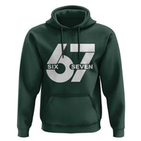 Funny Six Seven 67 Meme Hoodie Bold Graphic - Wonder Print Shop