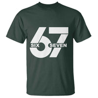 Funny Six Seven 67 Meme T Shirt Bold Graphic - Wonder Print Shop