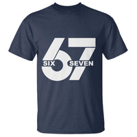 Funny Six Seven 67 Meme T Shirt Bold Graphic - Wonder Print Shop
