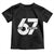 Funny Six Seven 67 Meme Toddler T Shirt Bold Graphic - Wonder Print Shop