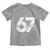 Funny Six Seven 67 Meme Toddler T Shirt Bold Graphic - Wonder Print Shop