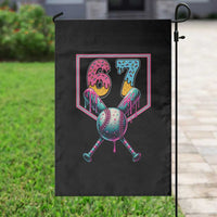 Funny Six Seven Baseball Drip Garden Flag Number 67 Meme Drippy Bats - Wonder Print Shop