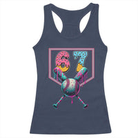 Funny Six Seven Baseball Drip Racerback Tank Top Number 67 Meme Drippy Bats - Wonder Print Shop