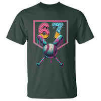 Funny Six Seven Baseball Drip T Shirt Number 67 Meme Drippy Bats - Wonder Print Shop